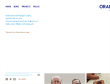 Tablet Screenshot of orangeblu.com